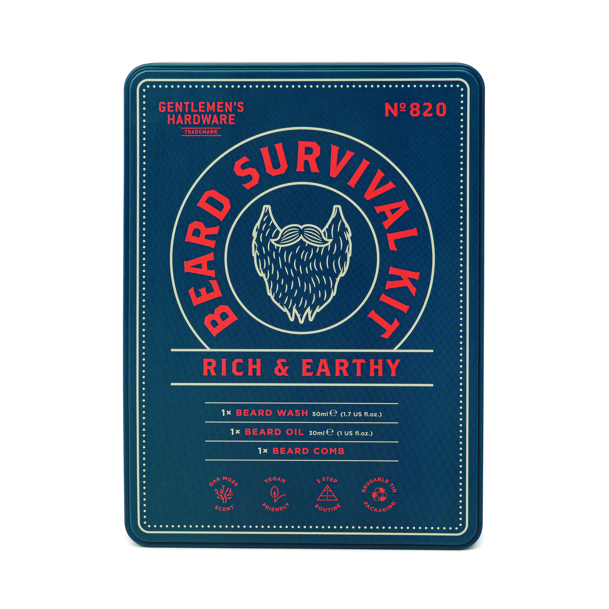 Kit d'Entretien pour Barbe "Beard Survival Kit"