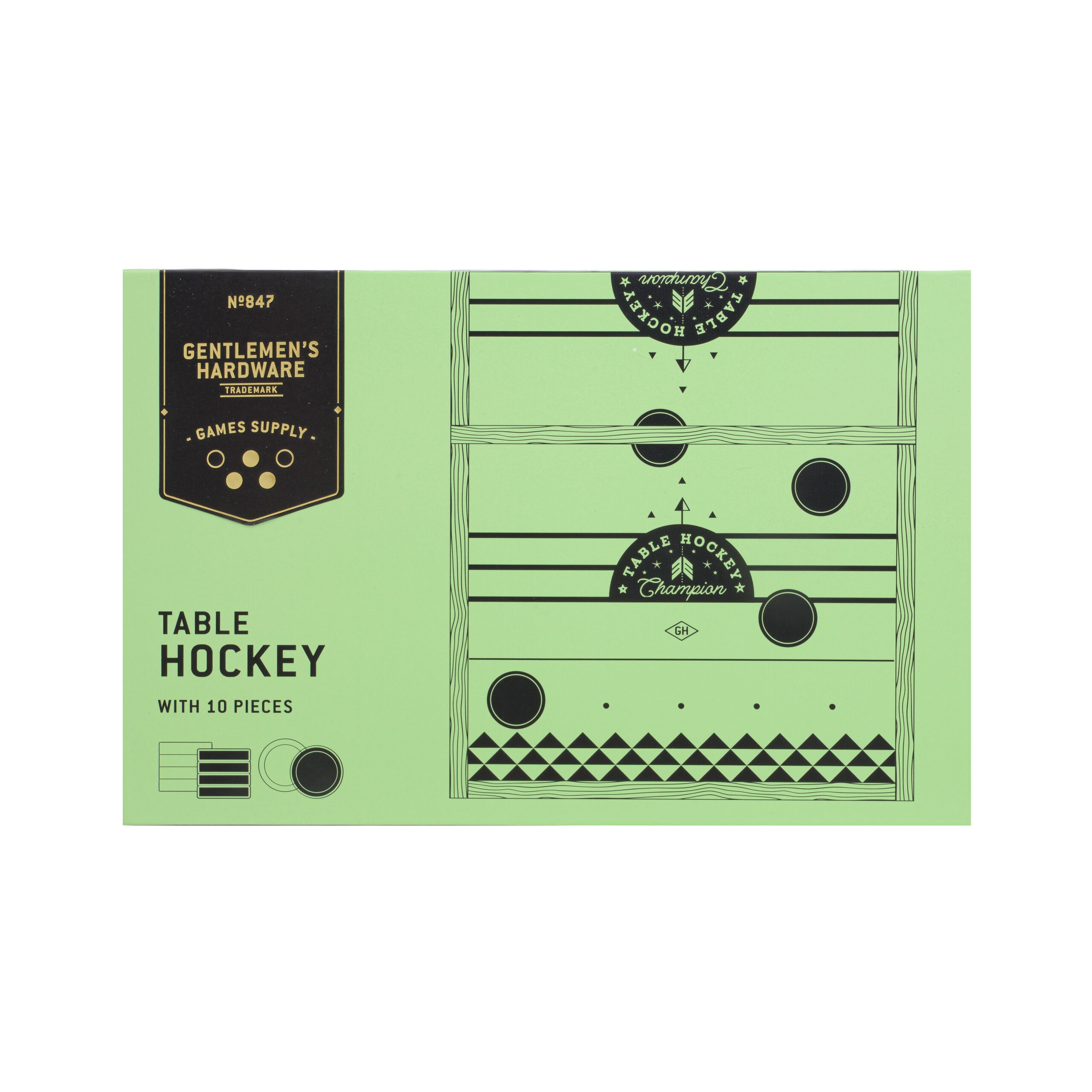 Jeu de Hockey de Table en Bois