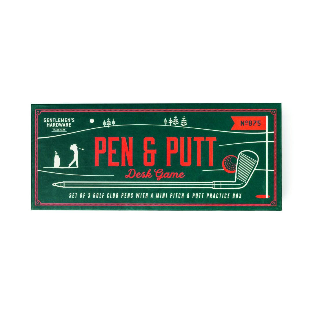 GEN875UK_1 Stylos Clubs de Golf & Mini Jeu de Bureau