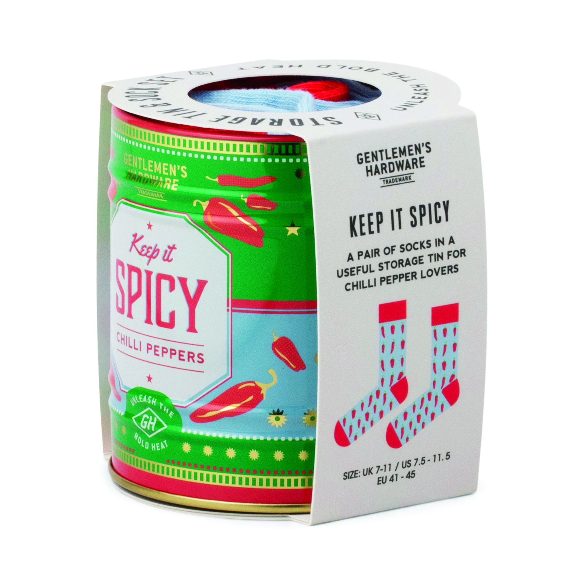 Chaussettes en Boîte "Chillies" - Gentlemen's Hardware