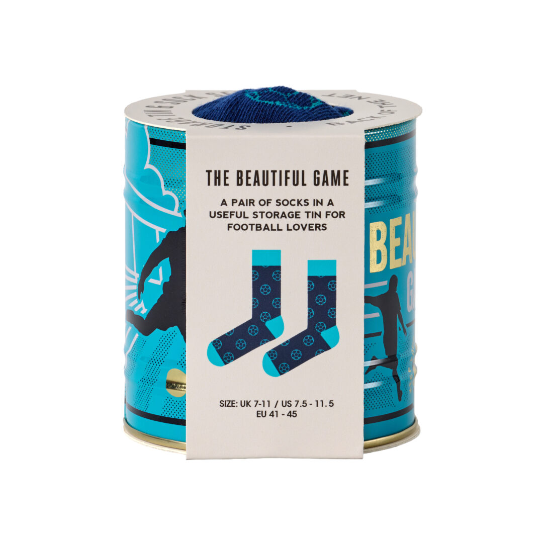 GEN934UK_1 Coffret Chaussettes et Boîte de Rangement - Football