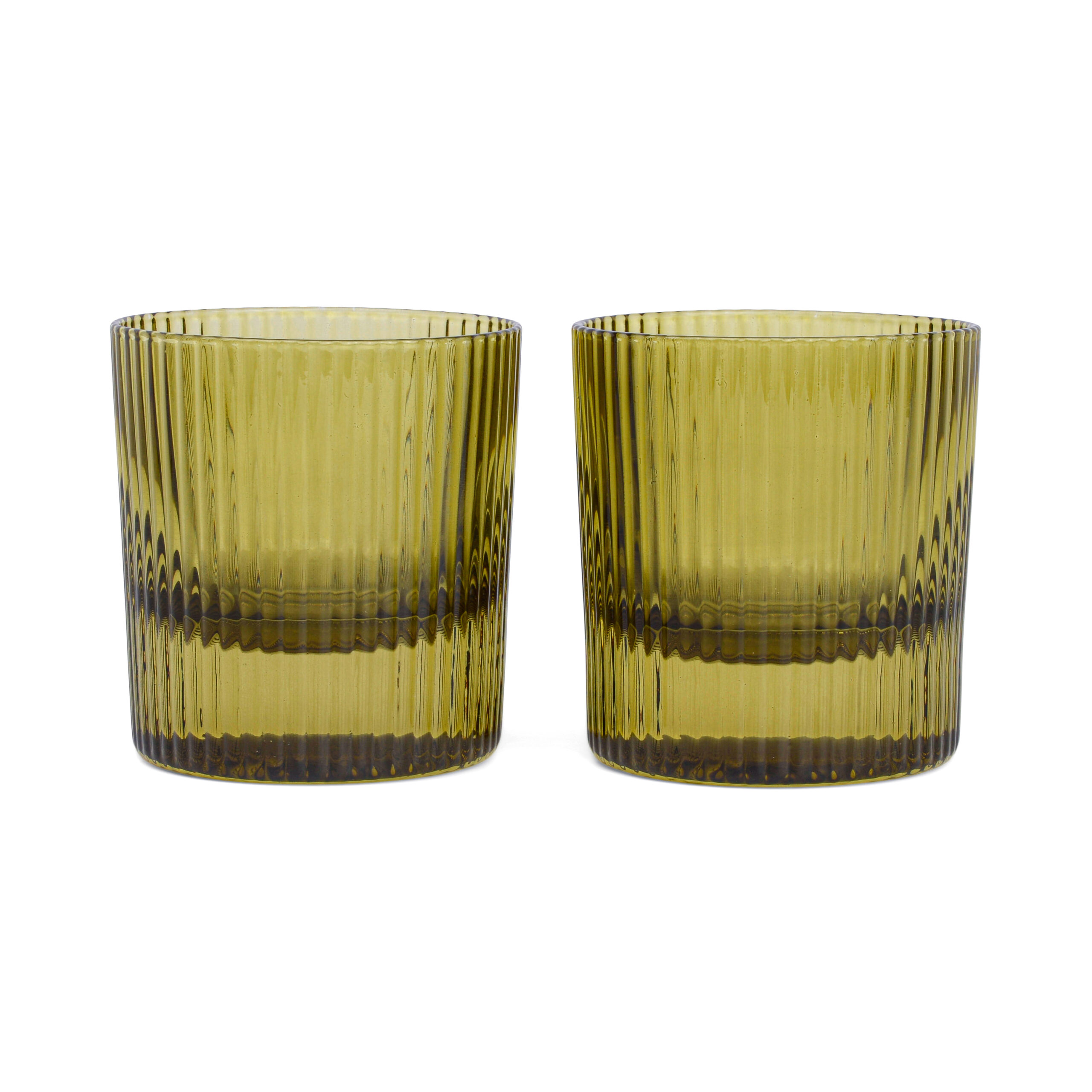 Verres Lowball "The Scout" - Lot de 2 - Olive – Image 3