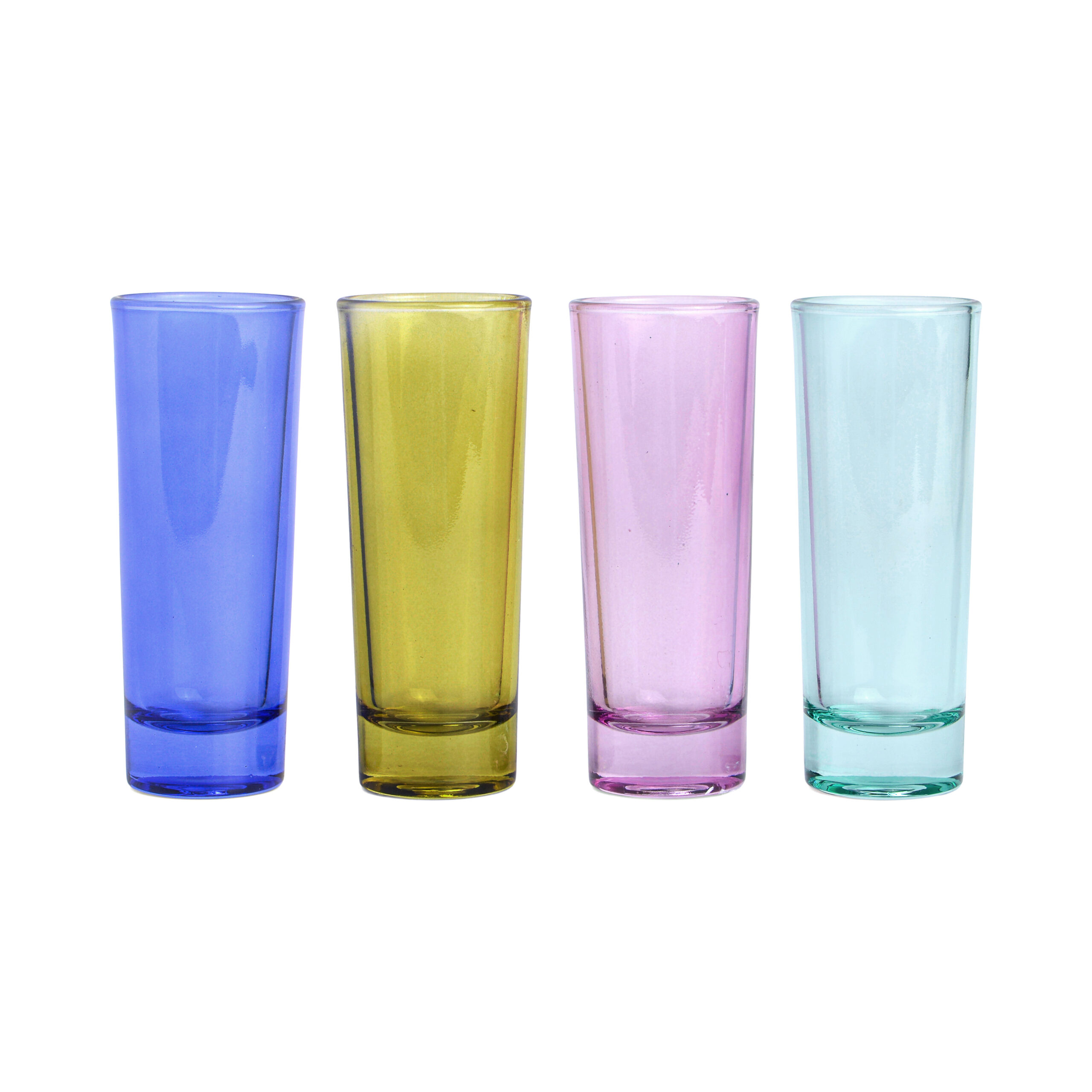 Lot de 4 Verres à Shot "The Gracie" - Couleurs Assorties – Image 2