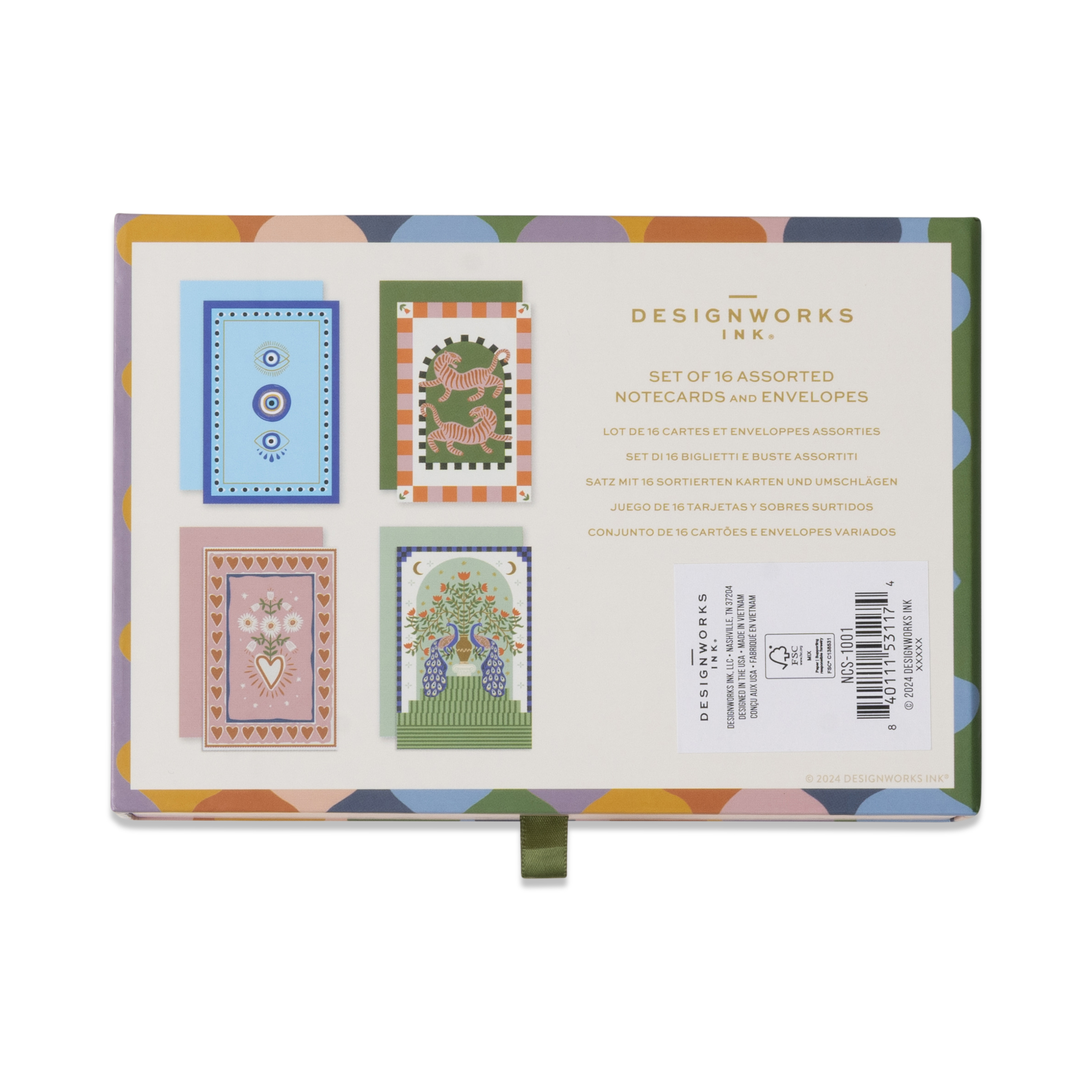 Lot de 16 Cartes de Correspondance Assorties – Image 4