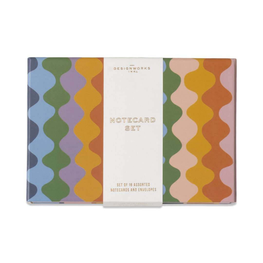 2025 DESIGNWORKS INK Lot de 16 Cartes de Correspondance Assorties