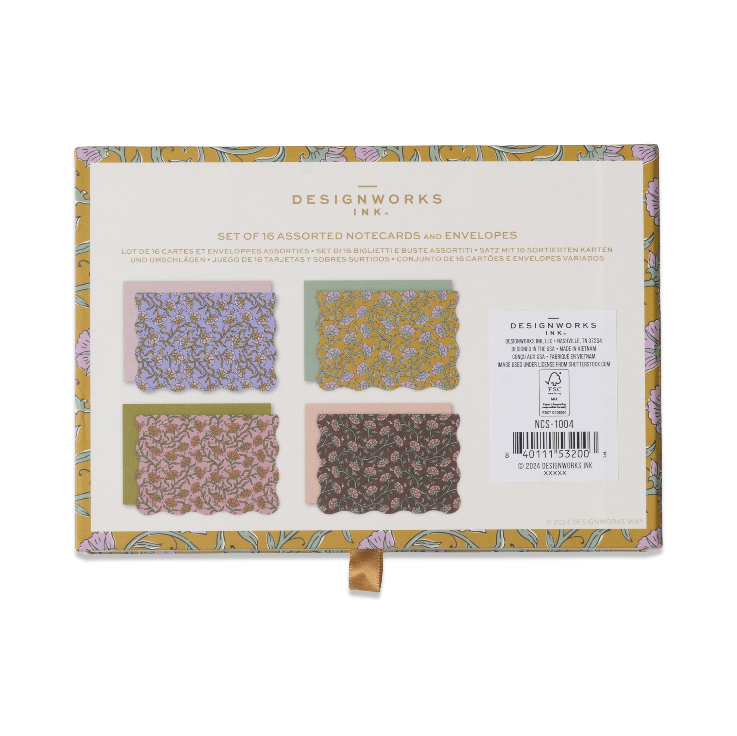 Lot de 16 Cartes de Correspondance Assorties – Image 2