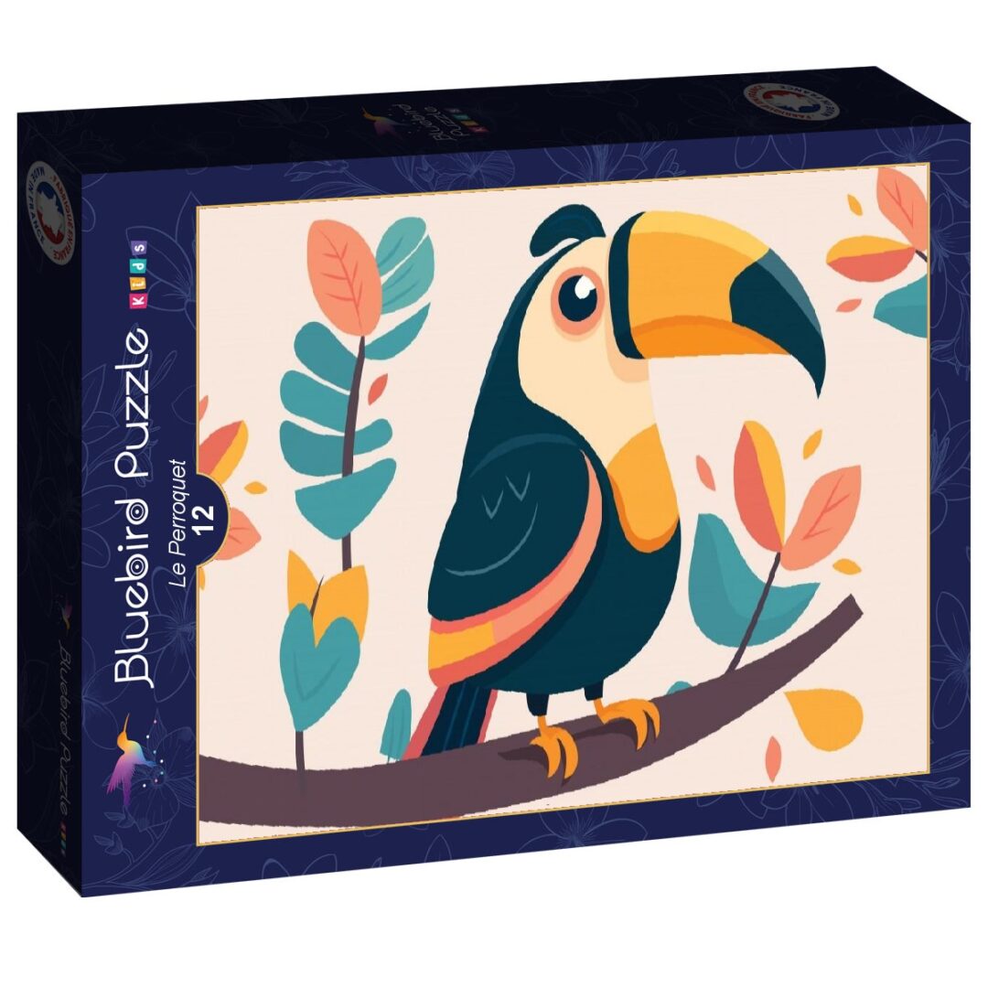 bluebird-puzzle-le-perroquet-puzzle-12-pieces.97194-2.fs Puzzle (12 pièces) Le Perroquet - Bluebird Puzzle