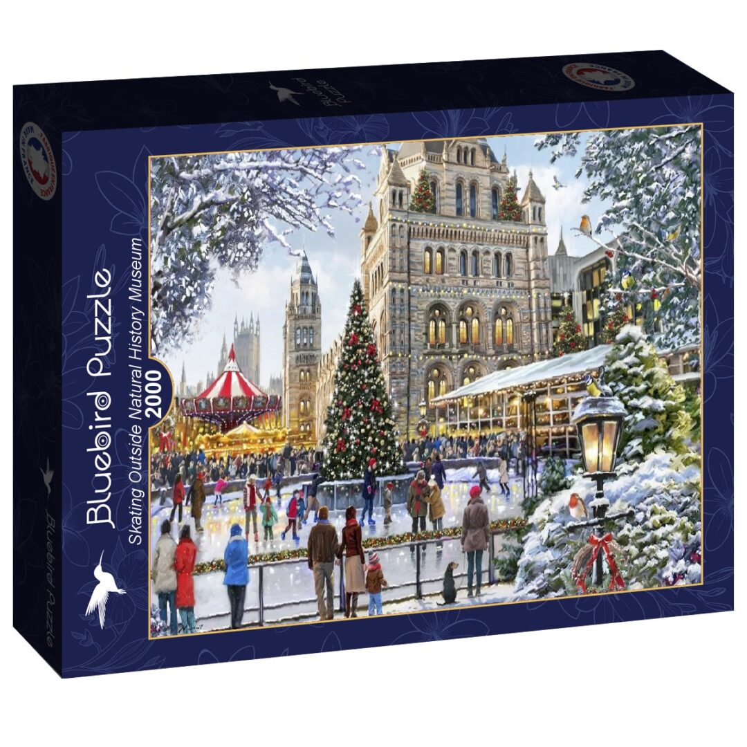 bluebird-puzzle-skating-outside-natural-history-museum-puzzle-2000-pieces.95938-2.fs Puzzle (2000 pièces) Skating Outside Natural History Museum - Bluebird Puzzle