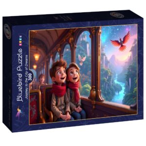 Puzzle (300 pièces) Voyage vers la Cité des Rêves - Bluebird Puzzle