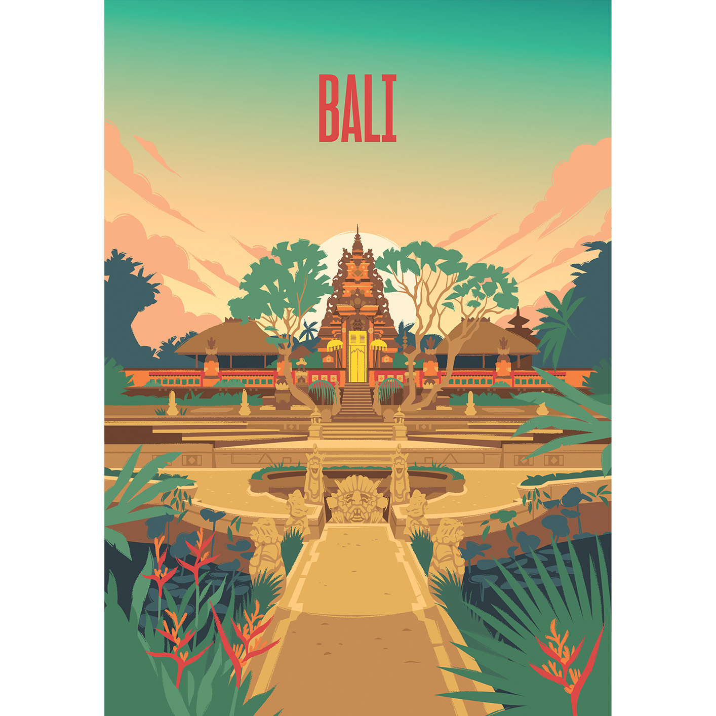 Puzzle (500 pièces) Évasion Bali - Hachette – Image 2