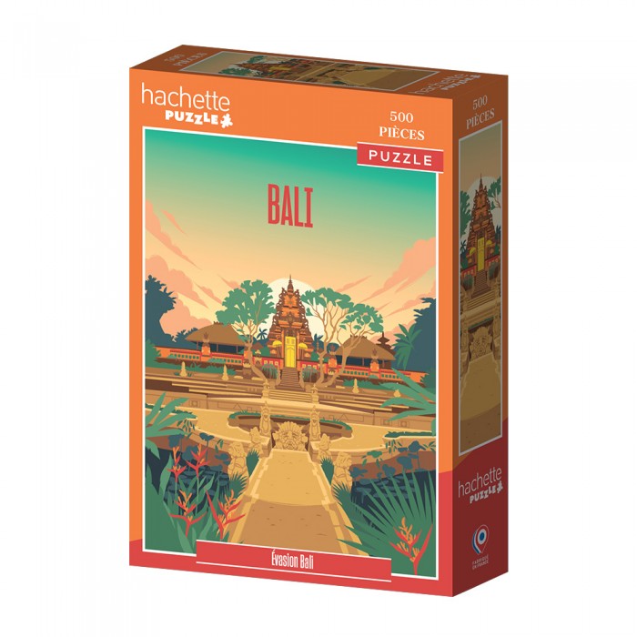 Puzzle (500 pièces) Évasion Bali - Hachette