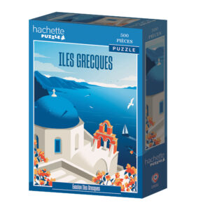 Puzzle (500 pièces) Évasion Îles Grecques - Hachette