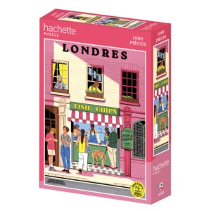Puzzle (1000 pièces) Londres : Fish & Chips - Hachette