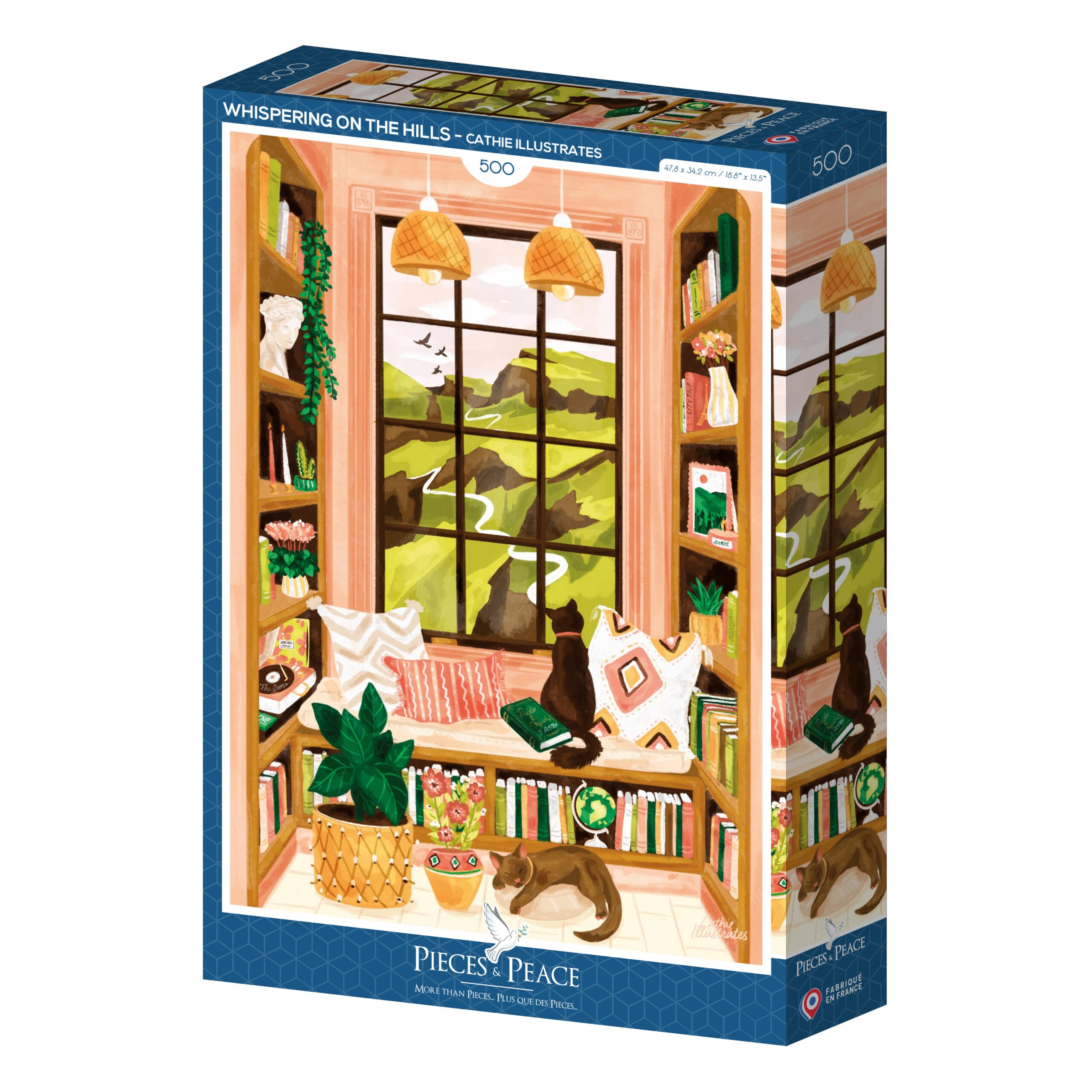 Puzzle (500 pièces) Murmure sur les Collines - Pieces & Peace
