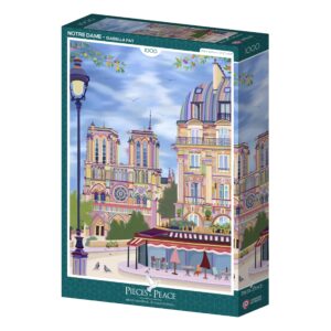 Puzzle (1000 pièces) Notre-Dame de Paris - Pieces & Peace