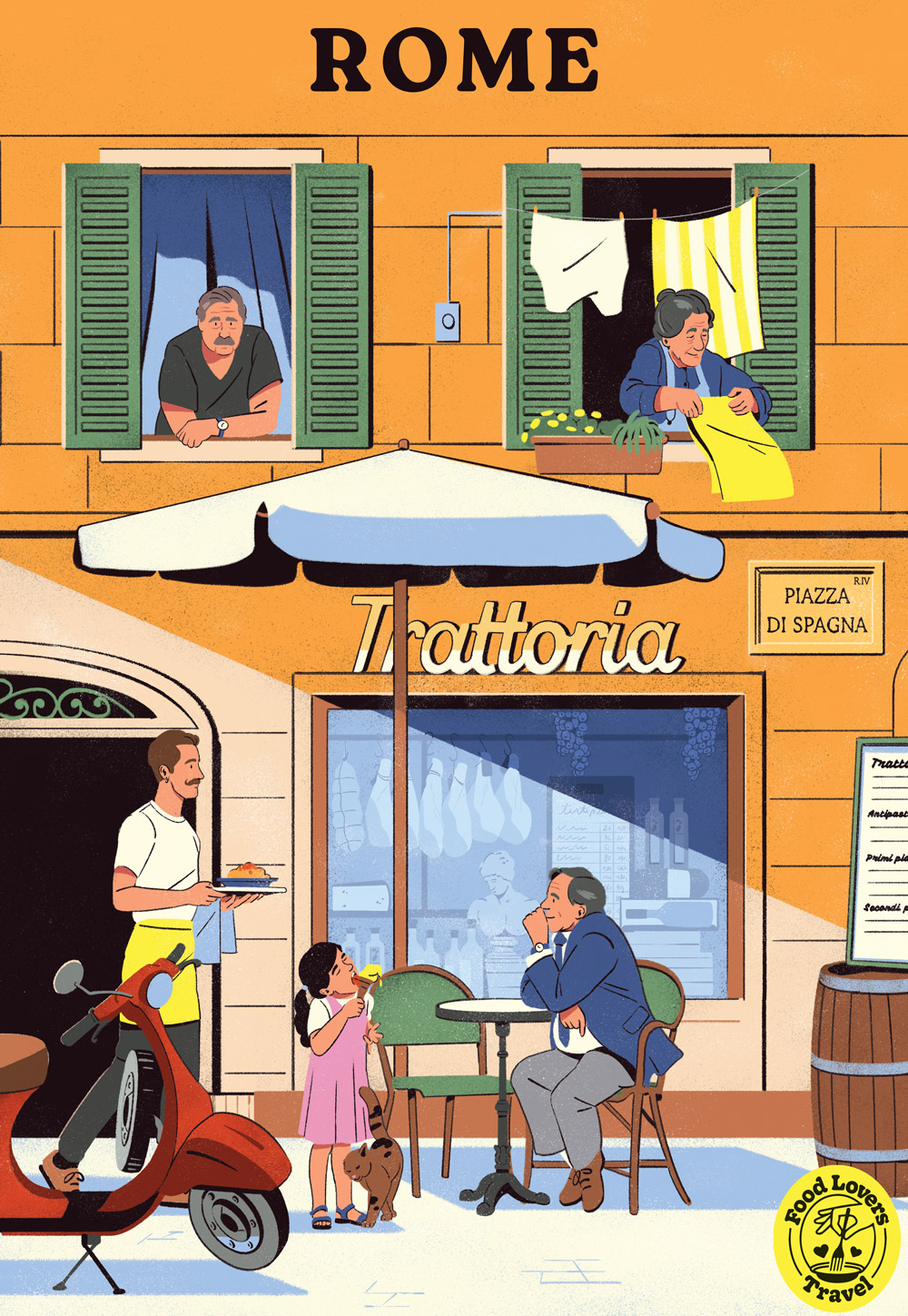 Puzzle (1000 pièces) Rome - Hachette – Image 2