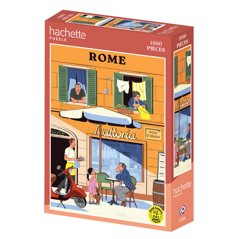 Puzzle (1000 pièces) Rome - Hachette