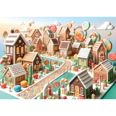 Puzzle (1000 pièces) Candy Land - Yazz – Image 2