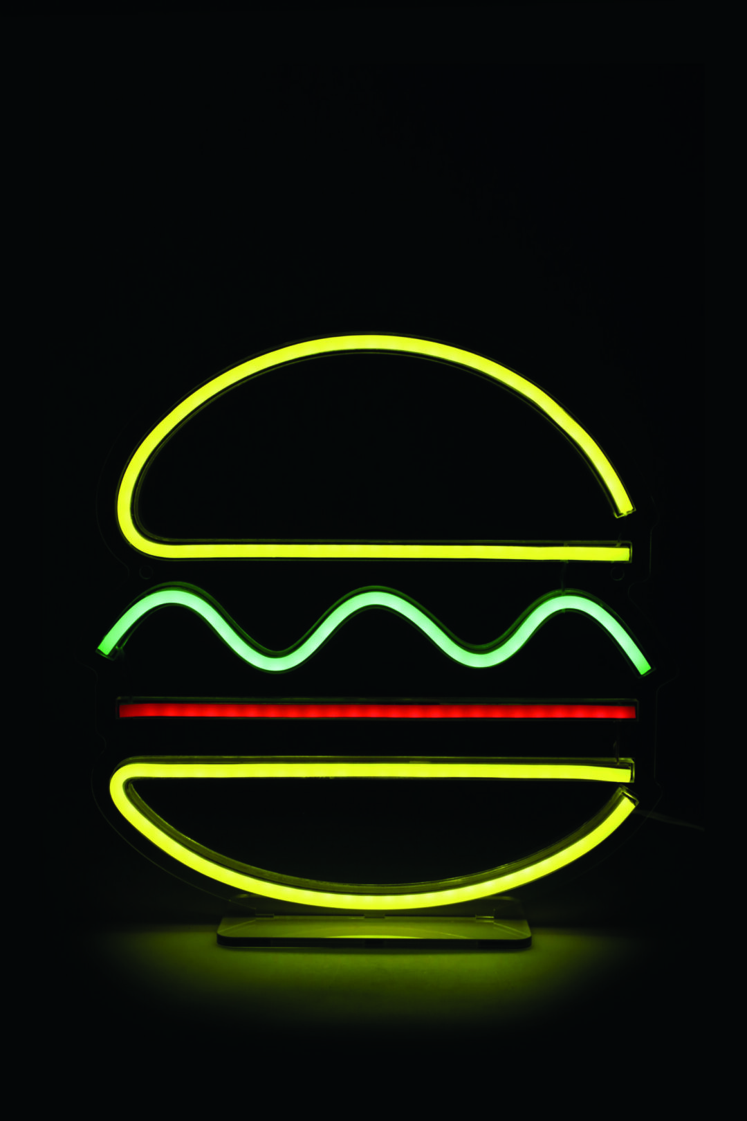 3361410177865 Décoration Murale Néon LED "Burger" – 30 cm