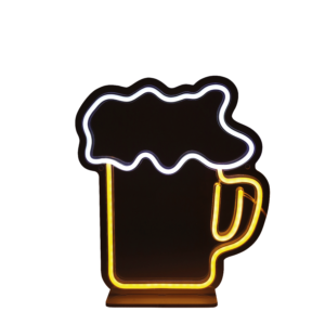 Décoration Murale Néon LED "Bière" – 29,5 cm