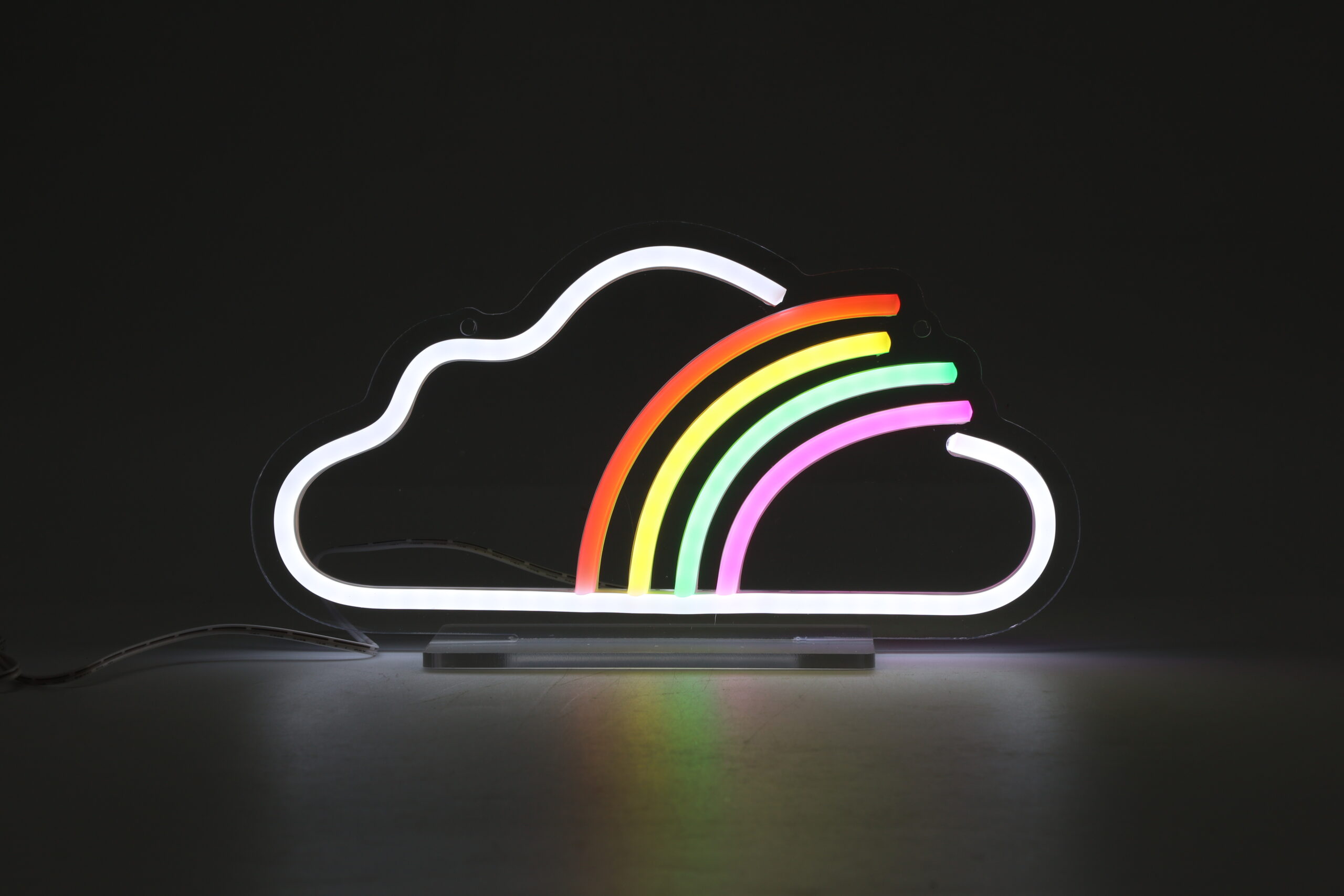 Décoration Murale Néon LED "Nuage" – 30 cm