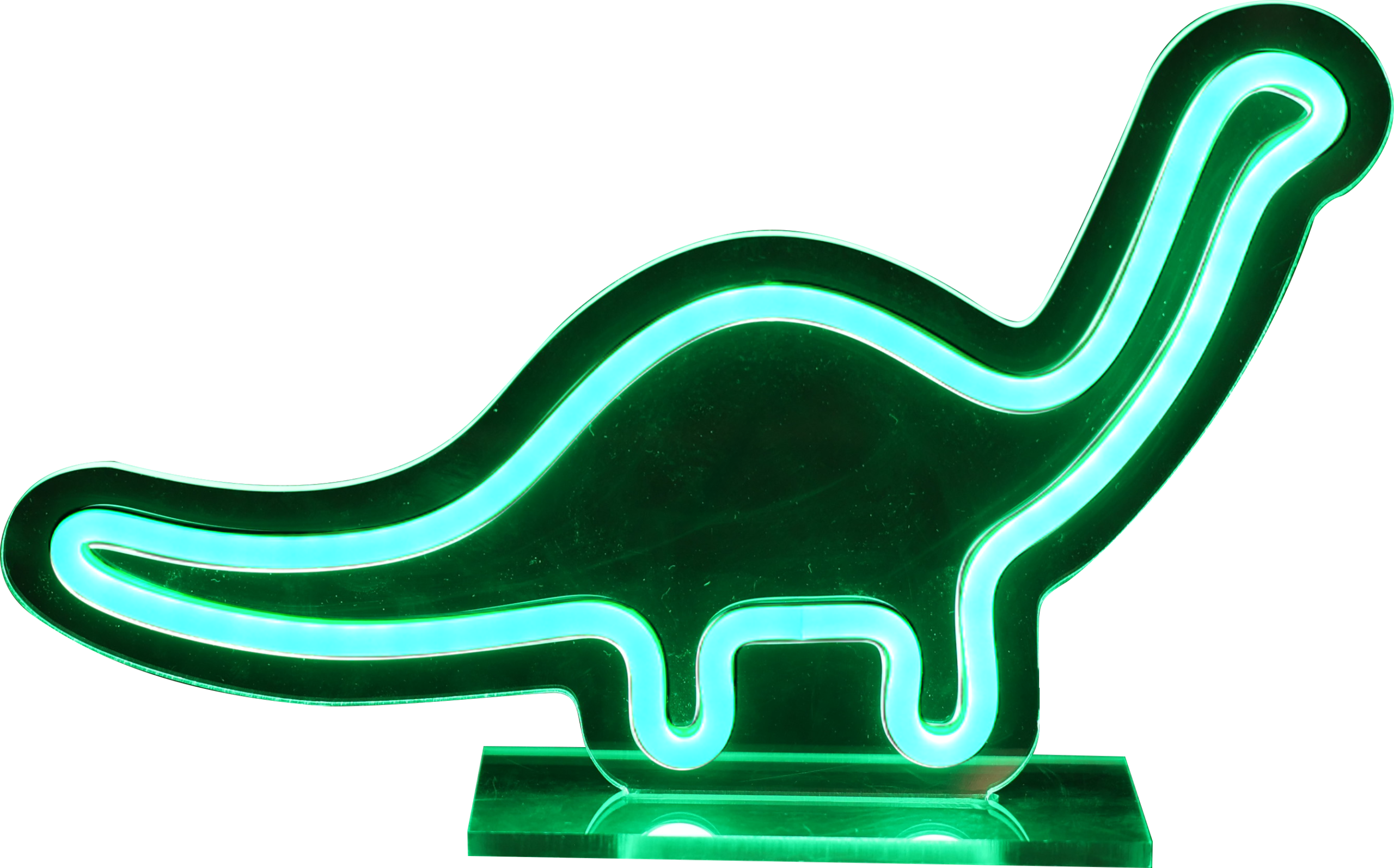Décoration Murale Néon LED "Diplodocus" – 30 cm – Image 2