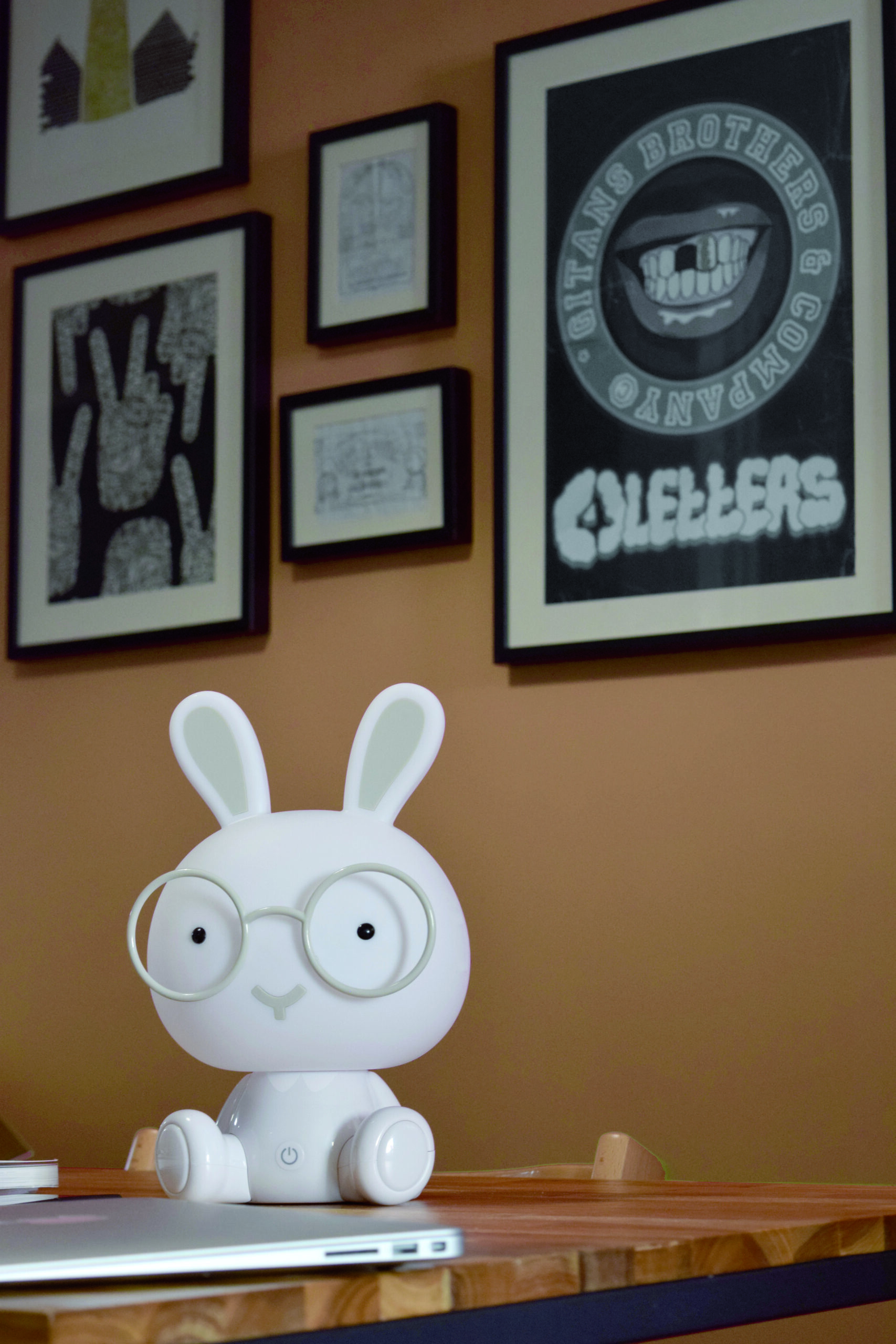 Veilleuse LED "Mini Bunny" Blanche – 23 cm – Image 2