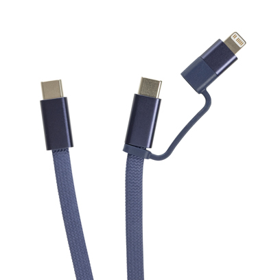 Câble Magnétique 2-en-1 – 60W USB-C & Lightning – Image 2