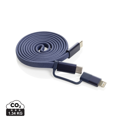 Câble Magnétique 2-en-1 – 60W USB-C & Lightning