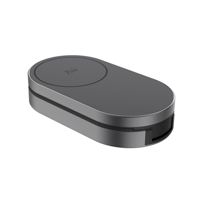 Chargeur 3-en-1 Pliable Quantum rPC – Sans fil Ultra-Rapide 25W – Image 7