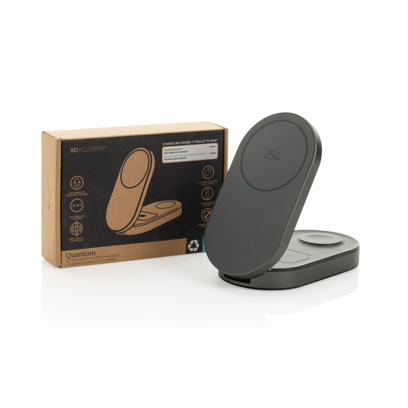 Chargeur 3-en-1 Pliable Quantum rPC – Sans fil Ultra-Rapide 25W – Image 2