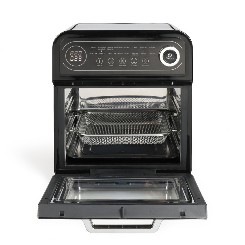 Four multifonction 2-en-1 : Air chaud + Friteuse sans huile – Image 3