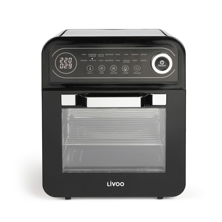 Four multifonction 2-en-1 : Air chaud + Friteuse sans huile