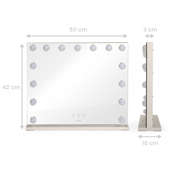 Miroir de maquillage Hollywood LIVOO – Image 2