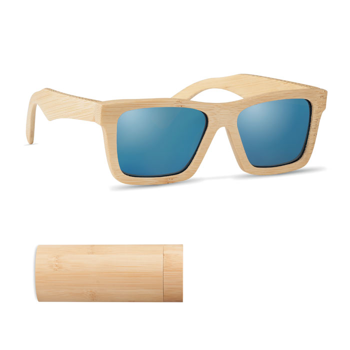 Lunettes de Soleil en Bambou Naturel