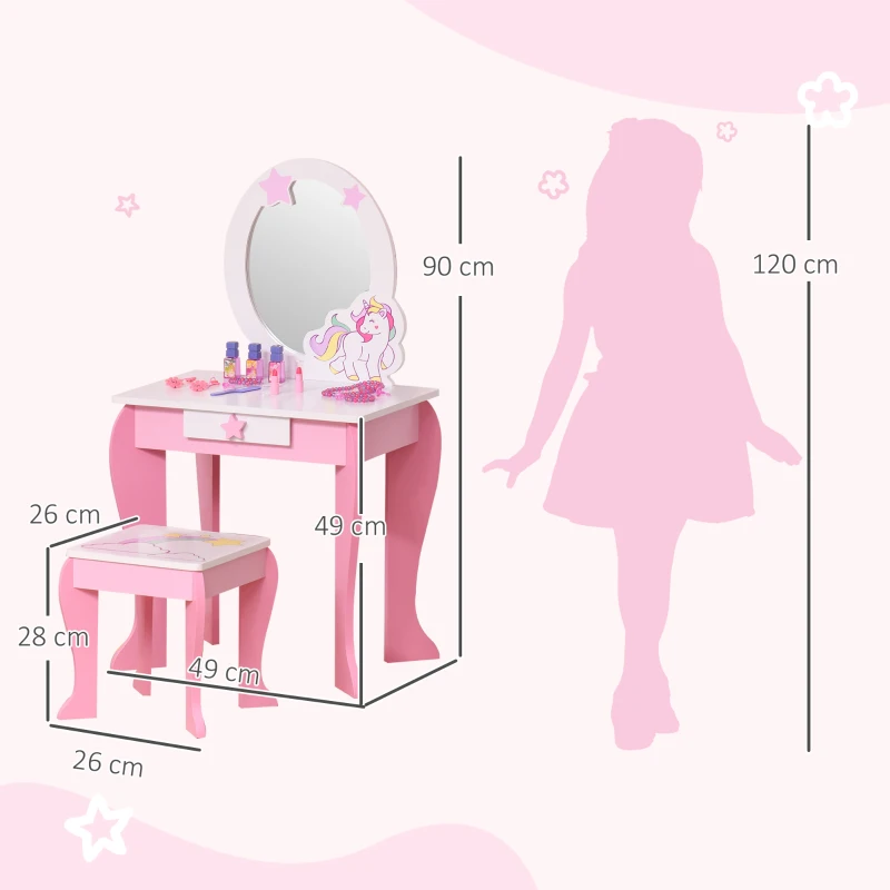 Coiffeuse Enfant Design Licorne – Image 4