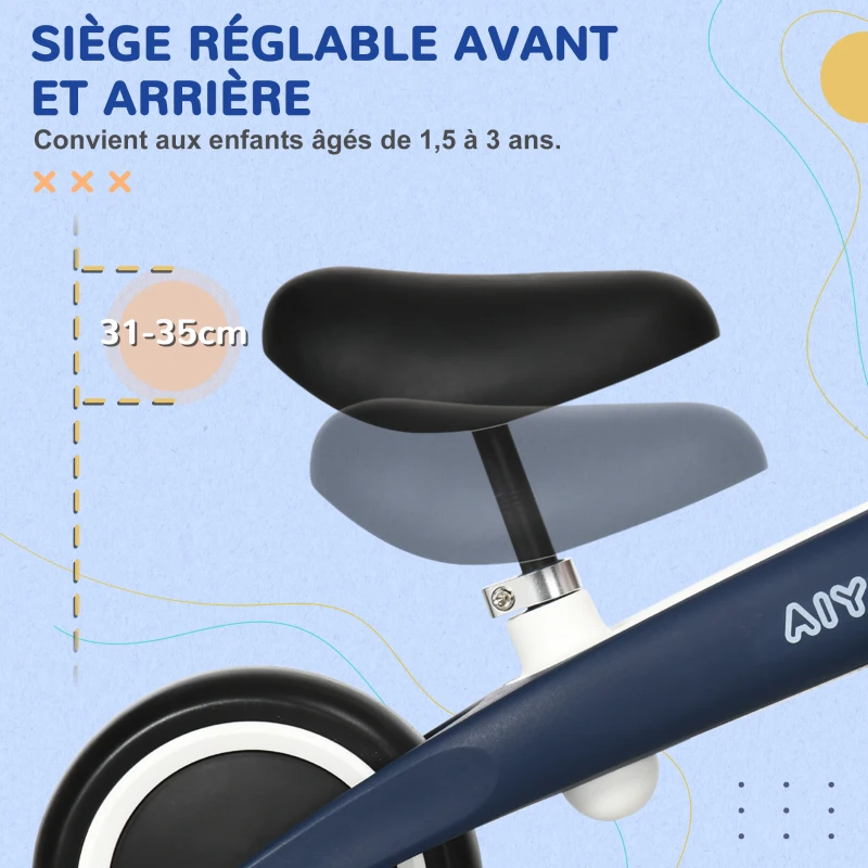 Draisienne vélo 2 roues sans pédales enfant – Image 5