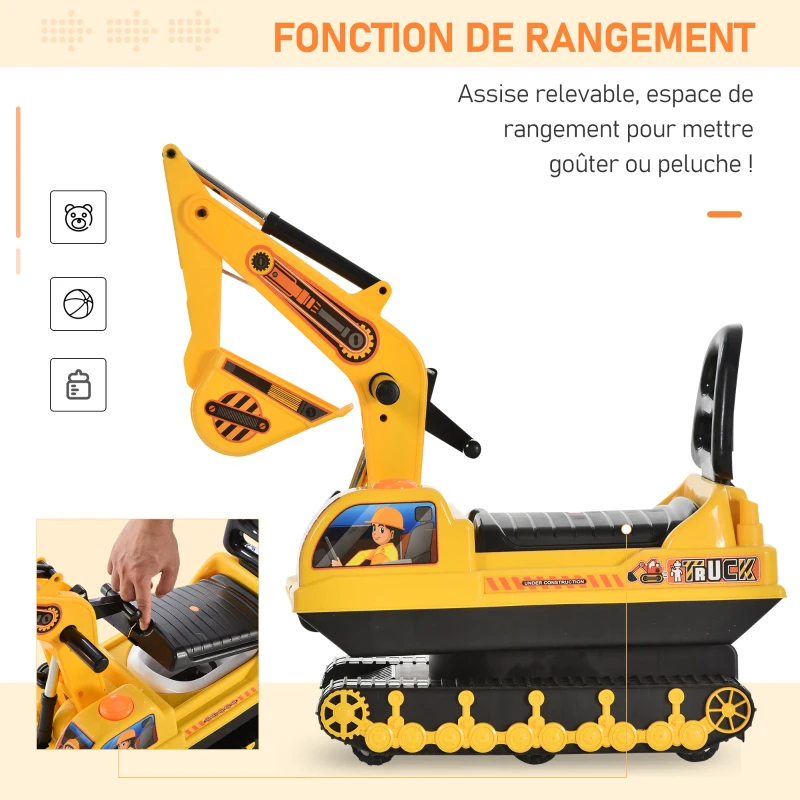 Porteur Enfant tractopelle 18-48 Mois – Image 2
