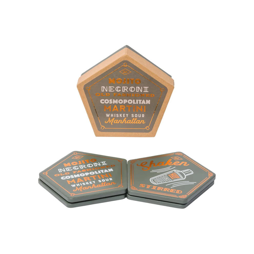 Dessous de Verre Cocktail – Set de 4 – Image 5