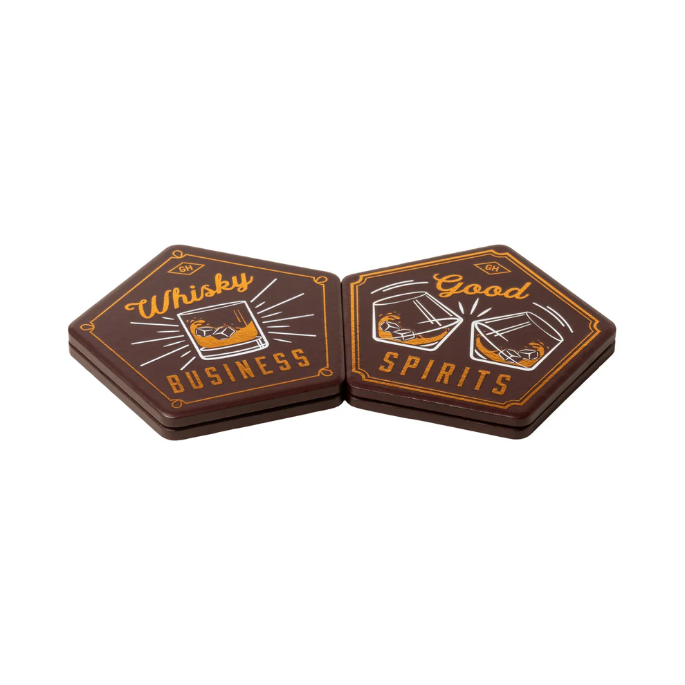 Dessous de Verre Whisky – Set de 4 – Image 2