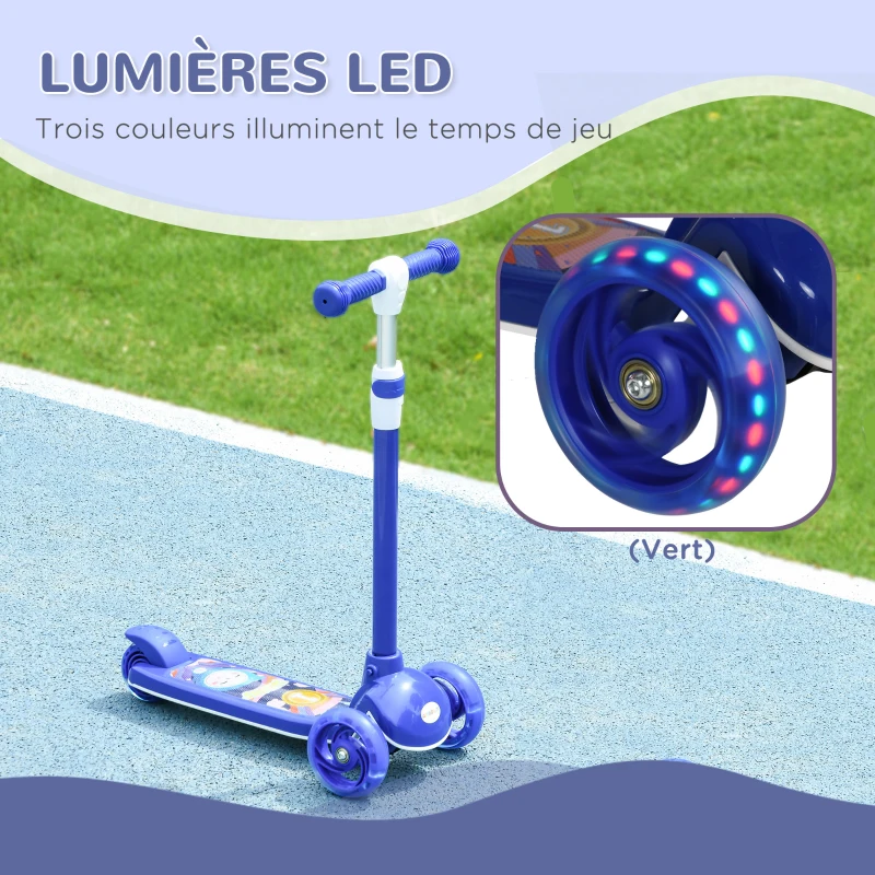 Trottinette enfant 3 Roues Lumineuses LED – Image 5