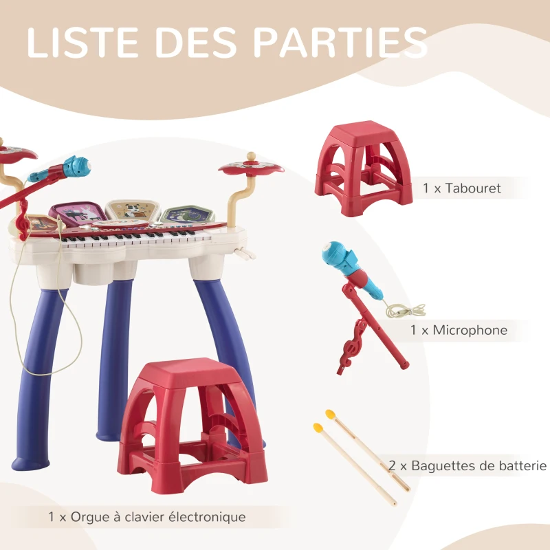 Ensemble de musique 2 en 1 pour enfant – Image 4