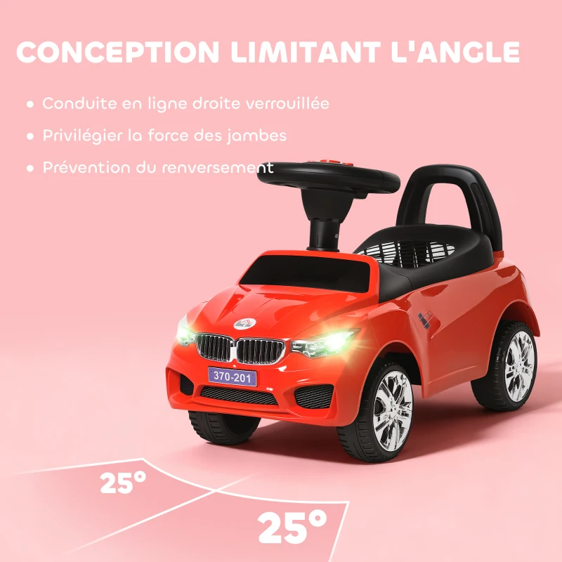 Porteur enfants voiture rouge – Image 6