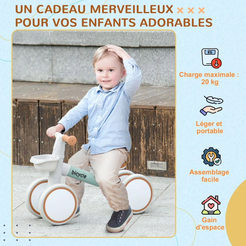 Draisienne vélo Enfant 4 roues – Image 3