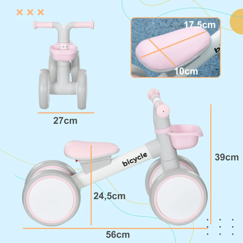Draisienne vélo Enfant 4 roues – Image 2