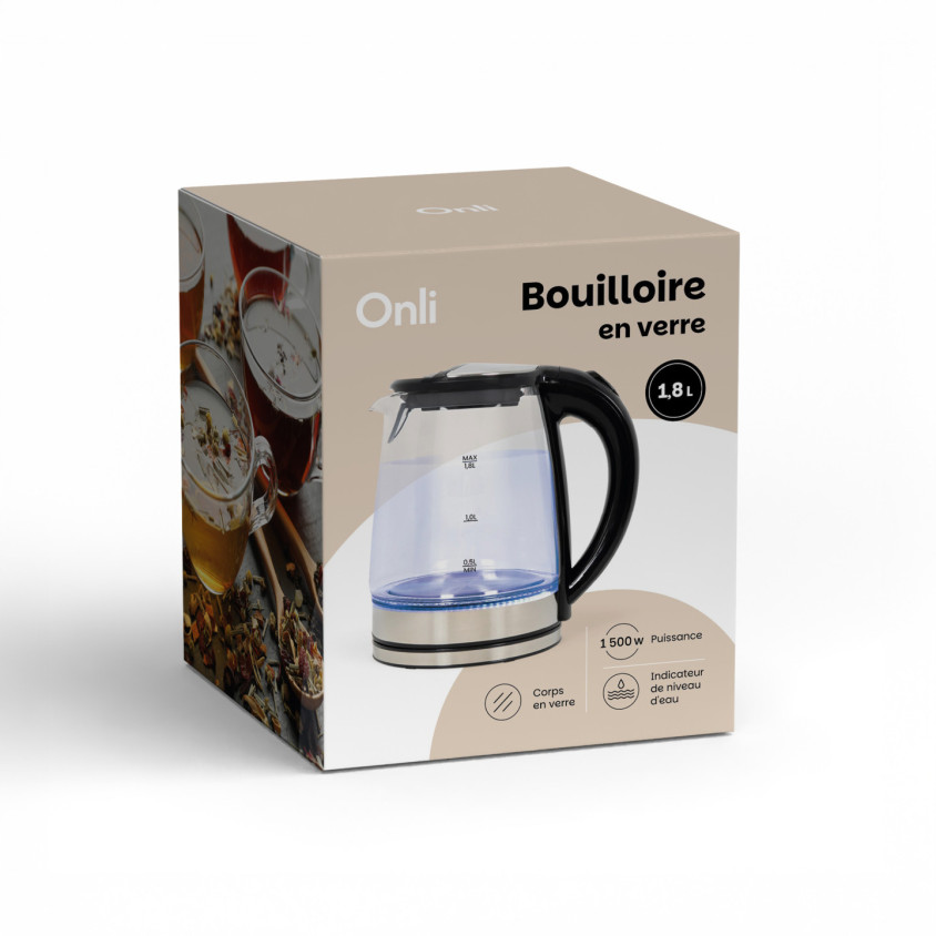 Bouilloire en verre 1,8 L – Image 3