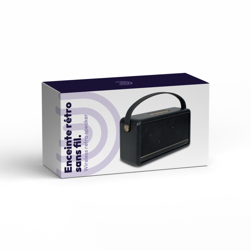 Enceinte rétro sans fil 8W – Image 10