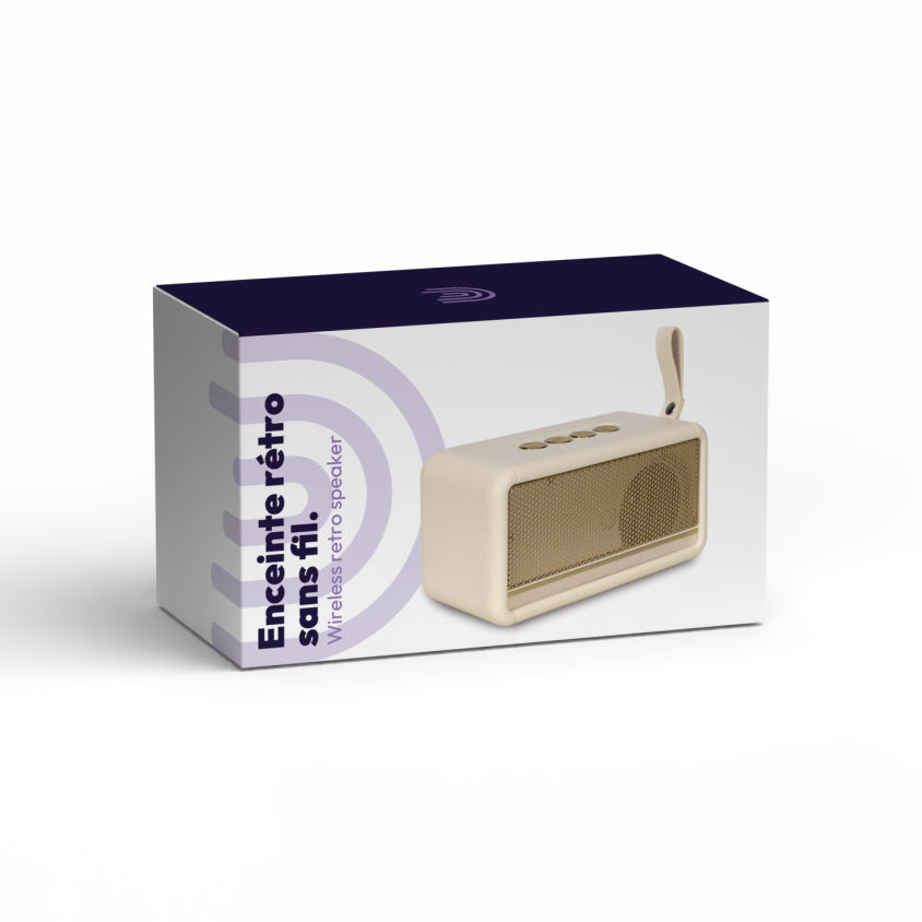 Enceinte rétro sans fil 5W – Image 7