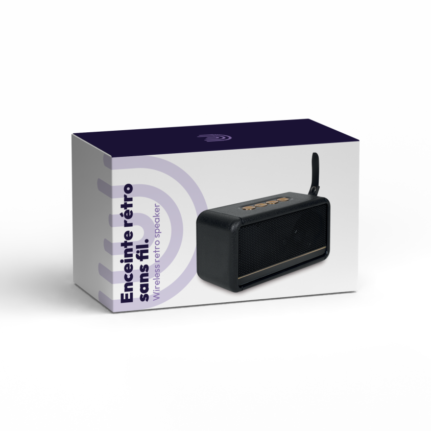 Enceinte rétro sans fil 5W – Image 8
