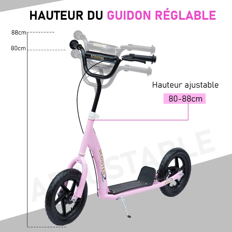 Trottinette enfant patinette pneus 30 cm – Image 2